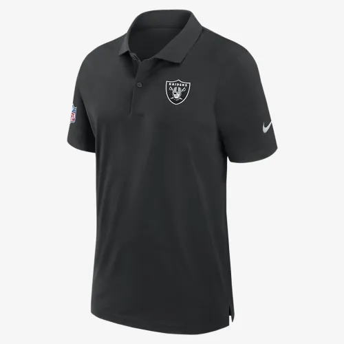 Las Vegas Raiders Sideline мужские Nike Dri-FIT NFL Polo цвет черный