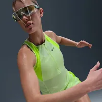 Nike женская Dri-FIT Singlet Yellow
