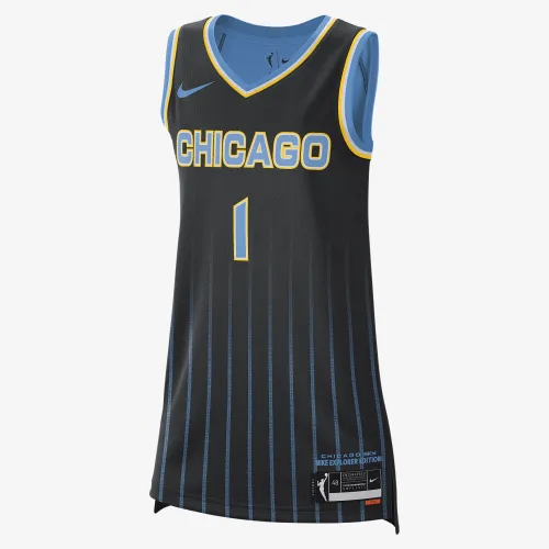 Chicago Sky Explorer Edition Nike Dri-FIT WNBA Victory Jersey цвет черный