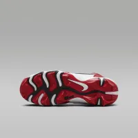 Nike Jordan 1 Mid Little/Big детские Cleats цвет белый