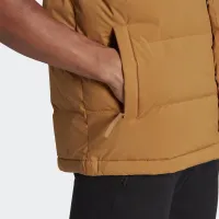 безрукавка adidas Helionic Hooded Down Vest HG6275 - бронзовий