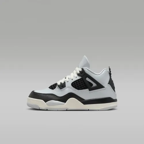 Nike Jordan 4 Retro Little дитячі Кросівки колір сірий