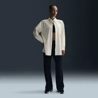 Nike 24.7 PerfectStretch женская Dri-FIT оверсайз Long-Sleeve Shirt цвет белый