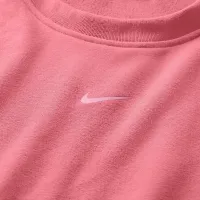 Nike Dri-FIT One женская Crew-Neck French Terry свитшот Pink