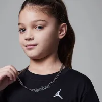 Nike Jordan Brooklyn Essentials Little детские 2-Piece Fleece шорты набор цвет черный