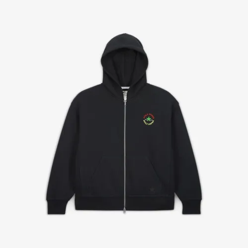 Nike Converse x Daily Paper Full Zip Толстовка з капюшоном колір чорний