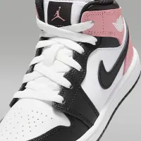 Nike Jordan 1 Mid Little дитячі Кросівки колір білий