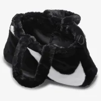 Nike Sportswear Faux Fur Tote (10L) колір чорний