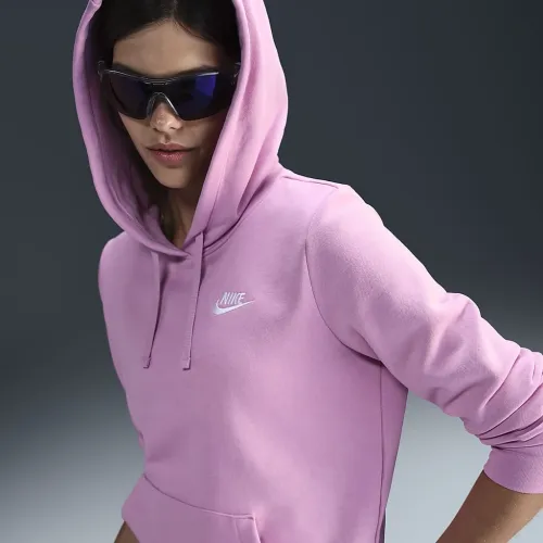 Nike Sportswear Club Fleece жіноча Pullover Толстовка з капюшоном Pink