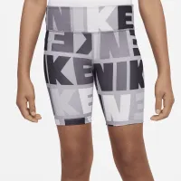 Nike Dri-FIT One Big детские (Girls') велосипедки цвет серый