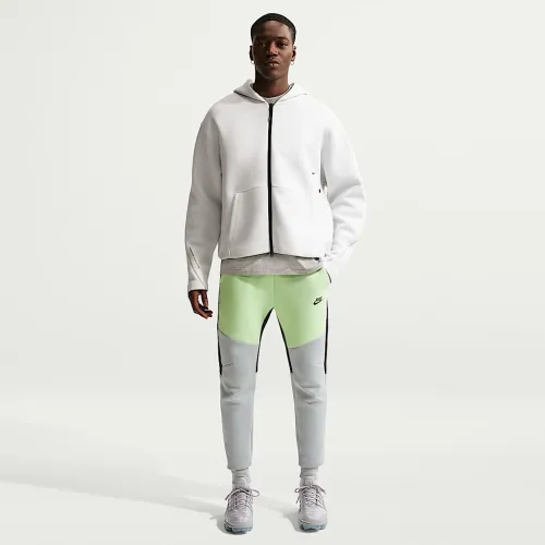 Nike Tech мужские Fleece Joggers цвет зеленый