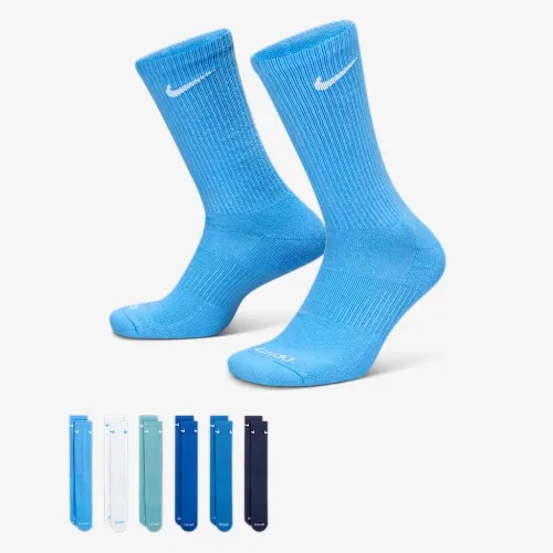 Nike Everyday Plus Cushioned тренировочные Crew носки (6 пары) многоцветный