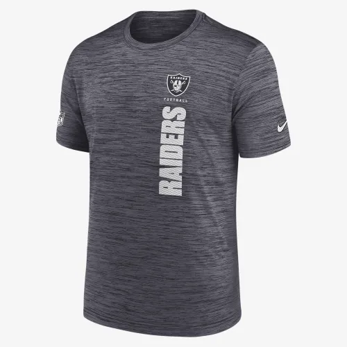 Las Vegas Raiders Sideline Velocity чоловічі Nike Dri-FIT NFL футболка колір чорний