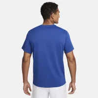 Nike Miler чоловічі Dri-FIT UV Short-Sleeve Running Top блакитний