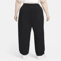Nike Sportswear Everything Wovens женская Mid-Rise Open-Hem Pants (большие размеры) цвет черный