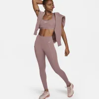 Nike Universa жіноча Medium-Support З високою талією Full-Length лосіни з кишенямиколір фіолетовий
