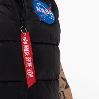 безрукавка Alpha Industries Puffer Vest NASA 11812403 - черный