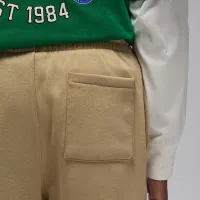 Nike Jordan Brooklyn Fleece Big детские Pants цвет коричневый