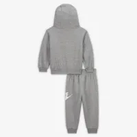 Nike Sportswear Club Fleece Baby (12-24M) Толстовка з капюшоном комплект колір сірий