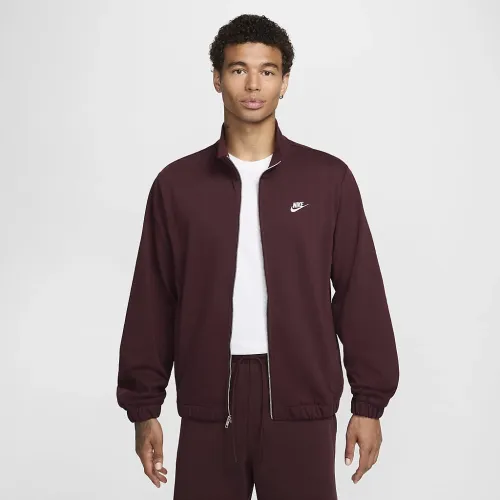 Nike Club чоловічі Knit Куртка колір червоний
