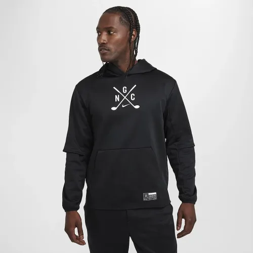 Nike для гольфу Club чоловічі для гольфу Толстовка з капюшоном колір чорний