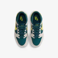 Nike Dunk Low Little детские Кроссовки цвет зеленый