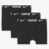 Nike Essentials Big детские Dri-FIT трусы (3 пары) цвет черный