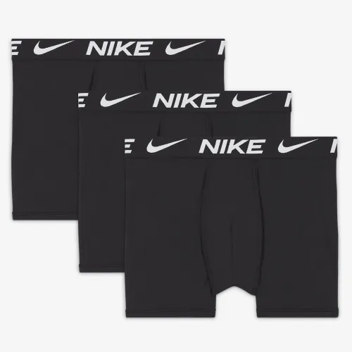 Nike Essentials Big детские Dri-FIT трусы (3 пары) цвет черный