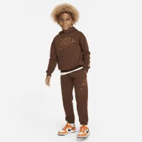 Nike Sportswear Shine Fleece Pants Little Kids Pants цвет коричневый