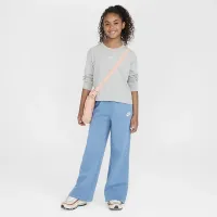 Nike Sportswear Essential Big дитячі (Girls') Long-Sleeve футболка колір сірий