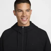 Nike Primary Fleece чоловічі Dri-FIT UV Full-Zip Performance Толстовка з капюшоном колір чорний