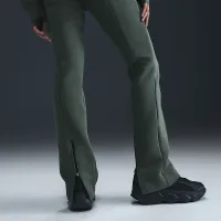 Nike Sportswear Tech Fleece женская С высокой Талией Slim Pants цвет зеленый