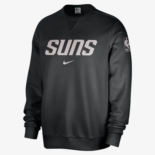 Phoenix Suns Standard Issue чоловічі Nike Dri-FIT NBA Crew-Neck світшот колір чорний