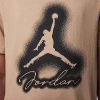 Nike Jordan MVP Big детские Airbrushed Jordan футболка цвет коричневый