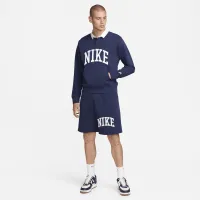 Nike Club Fleece чоловічі Long-Sleeve Fleece Polo блакитний