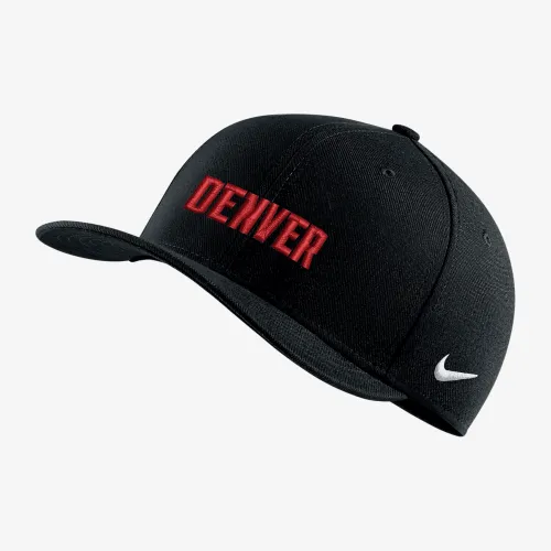 Denver Nuggets City Edition Nike NBA Swoosh Flex Cap колір чорний