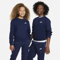 Nike Sportswear Club Fleece Big детские свитшот синий