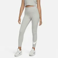 Nike Sportswear Classics жіноча З високою талією Graphic лосіни колір сірий