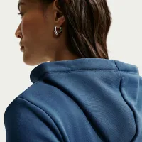 Nike Sportswear Club Fleece женская Full-Zip Толстовка с капюшоном синий