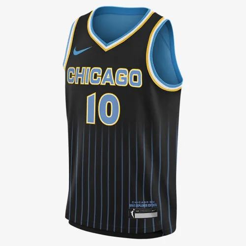 Kamilla Cardoso Chicago Sky 2024 Explorer Edition Big дитячі Nike Dri-FIT WNBA Swingman Jersey колір чорний