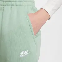 Nike Sportswear Club Fleece Big детские Loose Pants цвет зеленый
