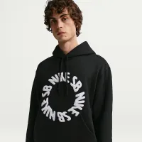 Nike SB Fleece Pullover Skate Толстовка с капюшоном цвет черный