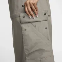 Nike Sportswear Essential жіноча Mid-Rise Woven Cargo Midi спідниця колір зелений