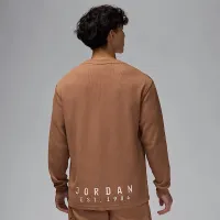 Nike Jordan Essentials мужские Long-Sleeve Top цвет коричневый