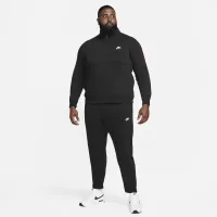 Nike Sportswear Club чоловічі Brushed-Back 1/2-Zip Pullover колір чорний