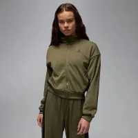 Nike Jordan женская Knit Куртка цвет зеленый