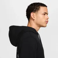 Nike Club мужские French Terry Толстовка с капюшоном цвет черный