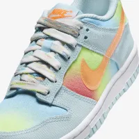 Nike Dunk Low Big детские Кроссовки синий