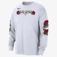 2025 All-Star Weekend мужские Nike NBA Long-Sleeve Max90 футболка цвет белый