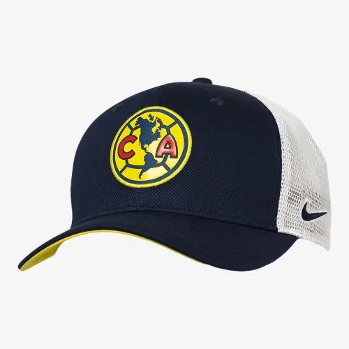 Club Америка Classic99 Nike Soccer Trucker Cap блакитний